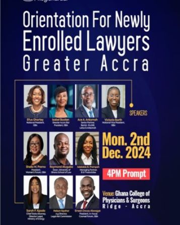 Orientation for Newly Appointed Lawyers
